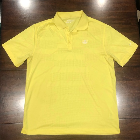 Bright Yellow Nike Polo - Picture 1 of 4